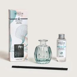 Maison Berger Paris - Aroma difuzér CUBE, Proti zápachu z kuchyně – svěží květinová vůně, 125 ml