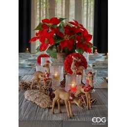 Vianočný pávie pero zlatej 40x100cm