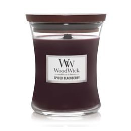 Woodwick Spiced Blackberry sviečka, váza stredná 275 g
