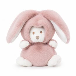 Plyšový medvídek Ziggy Pastelle zajíček růžový, 15 cm