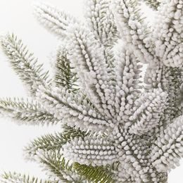 Vánoční věneček na dlouhou svíčku s vánoční hvězdou, 14 cm