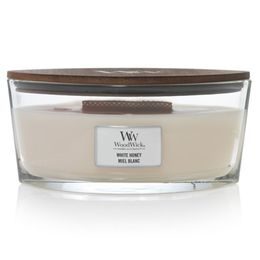 WoodWick White Honey, svíčka loď 453.6 g
