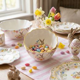 Velikonoční dvoupatrový etažér Tres Jolie Ø 21/16 cm, Easy Life