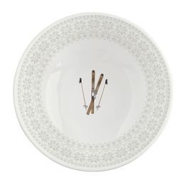 Vianočná porcelánová dóza na cukrovinky Let it Snow 11x15 cm, Easy Life