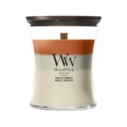 WoodWick - Trilogy Vanilla Embers svíčka váza střední, 275 g