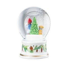 Vánoční porcelánová ozdoba mini koule, Herní dýchánek, Vánoční radovánky 2025, 5 cm, Rosenthal