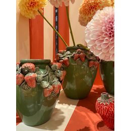 Skleněná váza Optic 45x14 cm