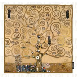 Hedvábný šátek Tree of Life, Gustav Klimt