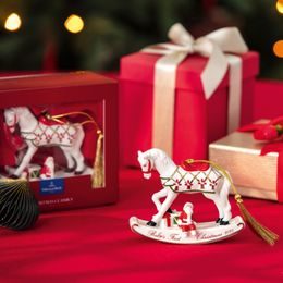 Vánoční porcelánová ozdoba bota Vánoční strom Christmas Sounds 5 cm, Rosenthal