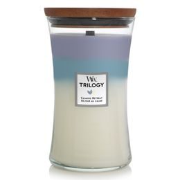WoodWick Trilogy Calming Retreat svíčka, váza velká 609.5 g