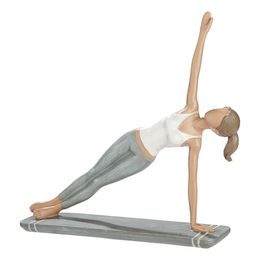 Dekorace figura žena jogínka Hannah, 5,5x22,5x21 cm