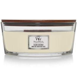 WoodWick - Island Coconut, svíčka loď 453.6 g