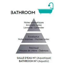 Maison Berger Paris - Náplň do difuzéra Proti zápachu z kúpeľne - Aquatic vôňa, 200 ml