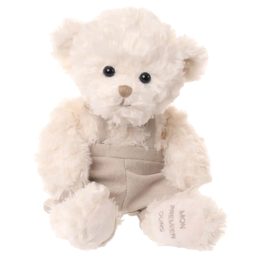 Plyšový medvídek Wyatt v hnědých kraťasech, 35 cm