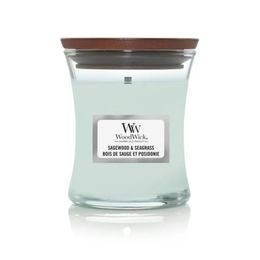 WoodWick - Sagewood & Seagrass, váza malá 85 g