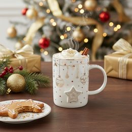 Vánoční šálek s podšálkem na espresso Christmas Lights 2024 80ml, Rosenthal