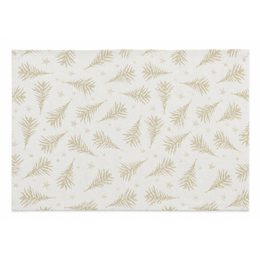 Vianočné prestieranie na stôl Natale bielo zlaté 35x50cm, Sander