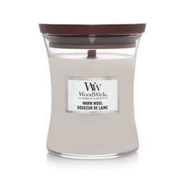 Woodwick - Warm Wool sviečka váza stredná, 275 g