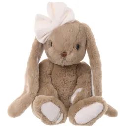 Plyšový zajíček Cuddly Kanina Tulip růžový, 40 cm