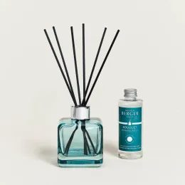 Maison Berger Paris - Aroma difuzér CUBE, proti zápachu v kúpeľni - aquatic vôňa, 100 ml