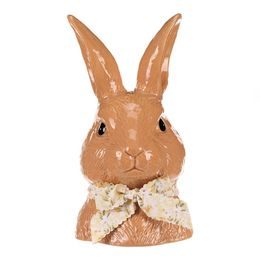 Velikonoční dekorace keramický zajíc, 11x20x11 cm