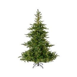 Vánoční umělý strom jedle 550 LED s kovovým stojanem, 150x210 cm