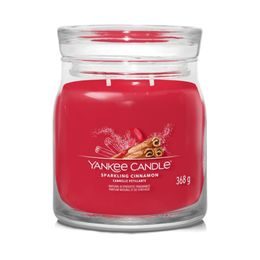 Yankee Candle - Signature vonná svíčka Sparkling Cinnamon, 368g