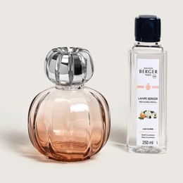 Maison Berger Paris - Dárková sada: Katalytická lampa Corali růžová + Lady Flower, 250 ml