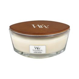 WoodWick - Warm Wool, svíčka loď 453.6 g