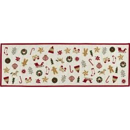 Vánoční gobelínový běhoun X-mas Wonders 32x96 cm, Sander