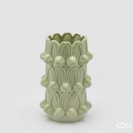 Keramická váza Easter Rabbit zelená, 25x16 cm