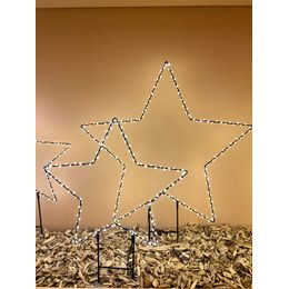 Vánoční světelný věnec zlatý 720 LED, 60 cm