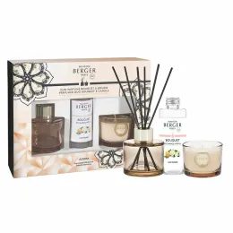 Maison Berger Paris - Dárková sada Eternity - aroma difuzér s náplní 80 ml + svíčka 80 g, Lady Flower