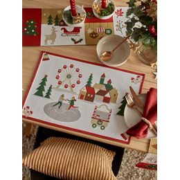 Vánoční gobelínové prostírání X-mas Joyride 32x48 cm, Sander