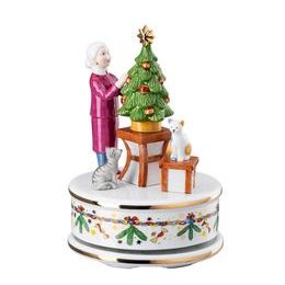 Vánoční hrací skříňka babička Christmas Lights, Ø 11 cm, Rosenthal
