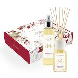Millefiori Milano - Vánoční dárková sada difuzér 100ml a bytový sprej 150 ml Panettone Classico