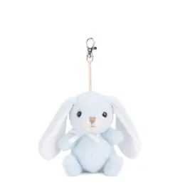 Klíčenka plyšový zajíček Bouncy Bunny modrý