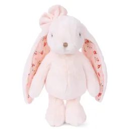Plyšový zajíček Cuddly Kanina Tulip růžový, 40 cm