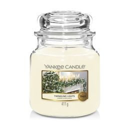 Yankee Candle - Classic vonná sviečka Soft Wool & Amber 411 g