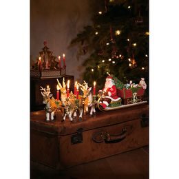 Christmas Toys Memory svietnik Santa so sobom, 30 cm, Villeroy & Boch