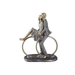 Dekorace zamilovaný pár na prstenech, 8x20x25 cm