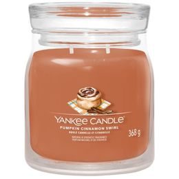 Yankee Candle - Signature vonná svíčka Pumpkin Cinnamon Swirl, 368g