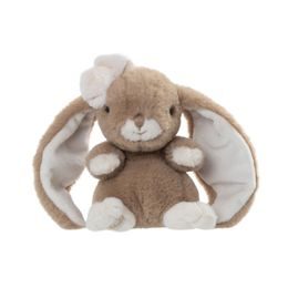 Plyšový zajíček Cute Kanina světle hnědý, 15 cm