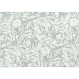 Vánoční látkový ubrousek Diamanti 45x45 cm bílo-stříbrný, Sander