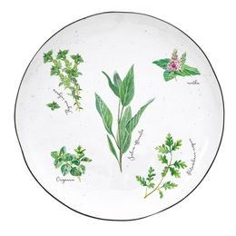 Porcelánový dezertný tanier Herbarium 21 cm, Easy Life