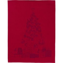 Vianočný utierka Tree of Love 50x70 cm červený, Sander