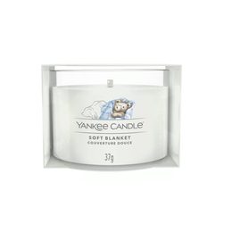 Yankee Candle - Plněná votivní svíčka ve skle Soft Blanket