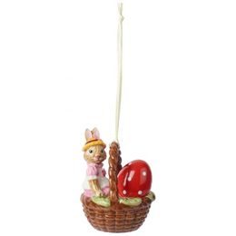 Bunny Tales velikonoční závěsná dekorace, zaječice Anna v košíčku, Villeroy & Boch