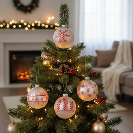 Vánoční ozdoba hvězda s flitry 1ks, 10 cm