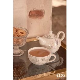 Porcelánová souprava čaj pro jednoho, 13x12 cm